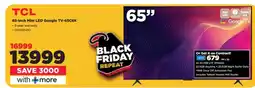 HiFi Corp TCL 65-Inch Mini LED Google TV-65C6K offer