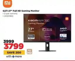 HiFi Corp G27i 27” Full HD Gaming Monitor offer