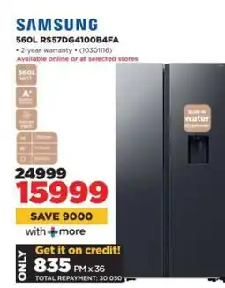 HiFi Corp Samsung 560L RS57DG4100B4FA offer