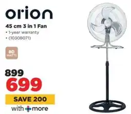 HiFi Corp orion 45 cm 3 In 1 Fan offer