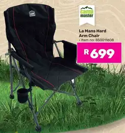 Game Camp Master La Mans Hard Arm Chair offer