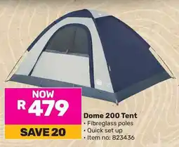 Game Camp Master Dome 200 Tent offer