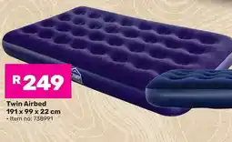 Game Camp Master Twin Airbed offer