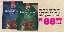 Game Bakers Romany Creams Biscuits Assorted offer
