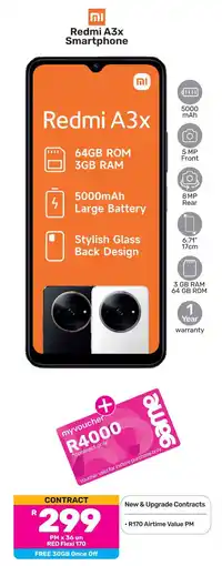 Game Xiaomi Redmi A3x Smartphone offer