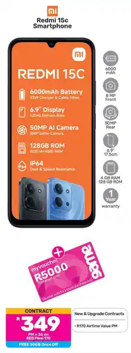 Game Xiaomi Redmi 15c Smartphone offer