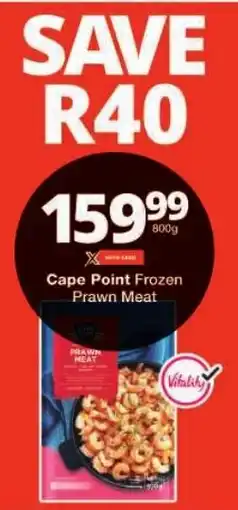Checkers Cape Point Frozen Prawn Meat offer