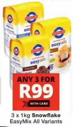 Checkers Snowflake EasyMix All Variants offer