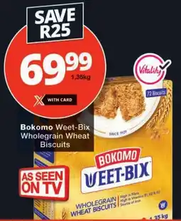 Checkers Bokomo Weet-Bix Wholegrain Wheat Biscuits offer