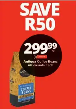 Checkers Antigua Coffee Beans All Variants offer