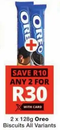 Checkers Oreo Biscuits All Variants offer