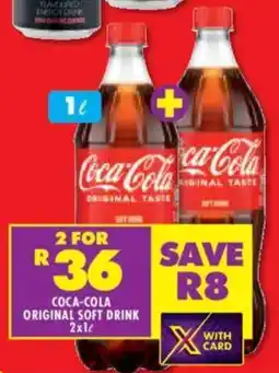 Shoprite Liquor Coca-cola original soft drink offer