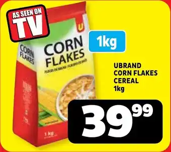 Usave Ubrand corn flakes cereal offer