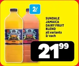 Usave Sundale jamaica dairy fruit blend offer