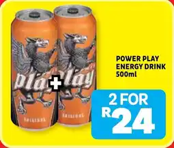 Usave Power play energy drink offer