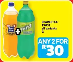 Usave Sparletta/ Twist offer