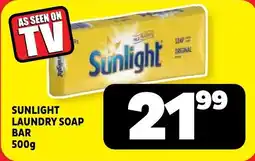 Usave Sunlight laundry soap bar offer