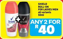 Usave Shield roll-on for ladies/ men offer