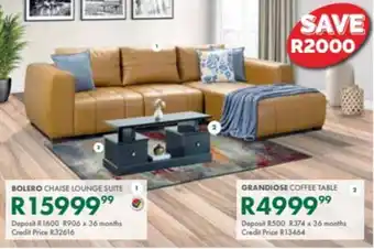 Beares Grandiose coffee table offer