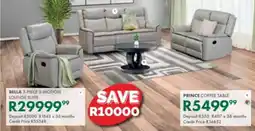 Beares Bella 3-motion lounge suite offer