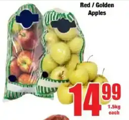 Boxer Red/ Golden Apples offer