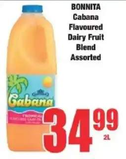 Boxer Bonnita Cabana Flavoured Dairy Fruit Blend Assorted offer