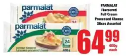 Boxer Parmalat Flavoured Full Cream Processed Cheese Slices Assorted offer