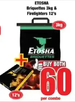 Boxer Etosha Briquettes & Firelighters offer