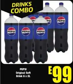 Boxer Pepsi Original Soft Drink offer