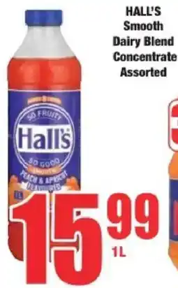 Boxer Hall's Smooth Dairy Blend Concentrate Assorted offer
