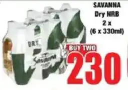 Boxer Savanna Dry NRB offer
