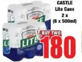 Boxer Castle Lite Cans offer