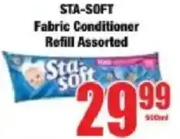 Boxer Sta-Soft Fabric Conditioner Refill Assorted offer