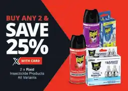 Checkers Raid Insecticide Products All Variants offer
