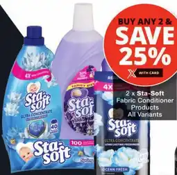 Checkers Sta-Soft Fabric Conditioner Products All Variants offer
