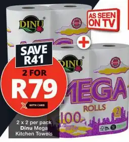 Checkers Dinu Mega Kitchen Towels offer