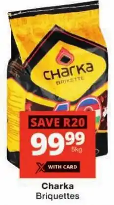 Checkers Charka Briquettes offer