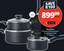 Checkers Quisimo Pressed Aluminium Cookware Set offer