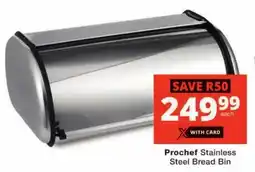 Checkers Prochef Stainless Steel Bread Bin offer