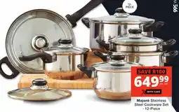Checkers Majoré Stainless Steel Cookware Set offer