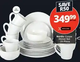Checkers Nordic Coupe Dinner Set offer