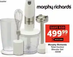 Checkers Morphy Richards Total Control Blender Set offer