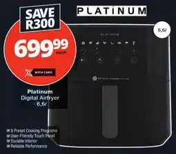 Checkers Platinum Digital Airfryer offer