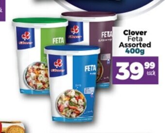 Take 'n Pay Clover Feta Assorted 400g offer