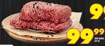 Shoprite Beef mince offer