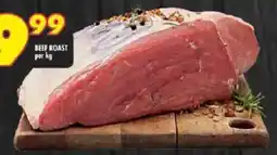 Shoprite Beef roast offer