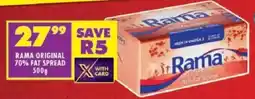 Shoprite Rama original 70% fat spread offer