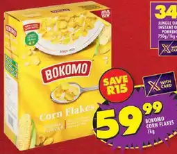 Shoprite Bokomo corn flakes offer