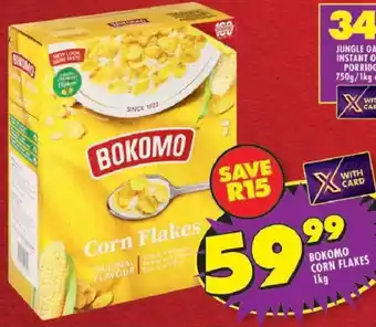 Shoprite Bokomo corn flakes offer