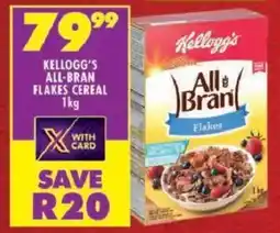 Shoprite Kellogg's all-bran flakes cereal offer